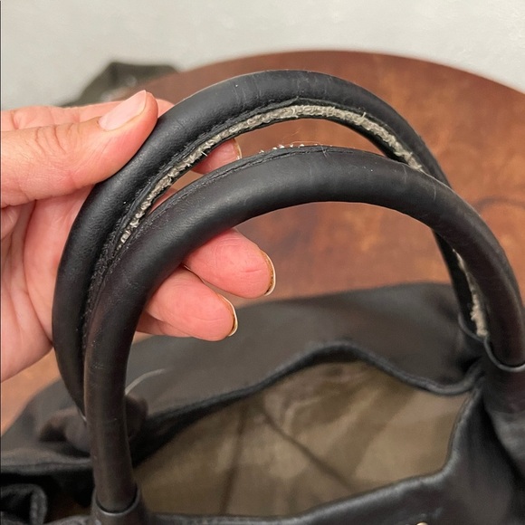 Kate Spade Stevie Berkshire Road Pebbled Leather Satchel Bag — Large Needs TLC - Picture 3 of 8